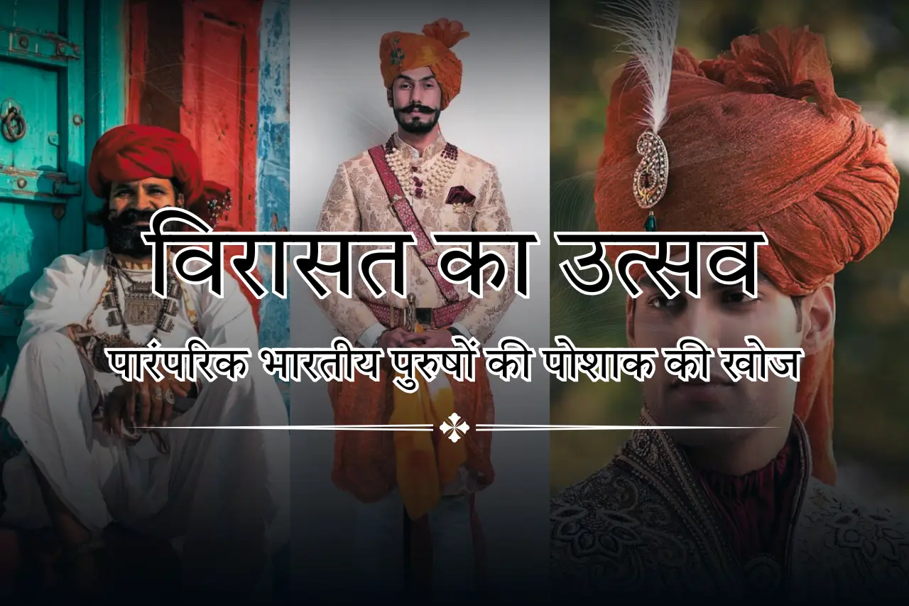 विरासत का उत्सव पारंपरिक भारतीय पुरुषों की पोशाक की खोज