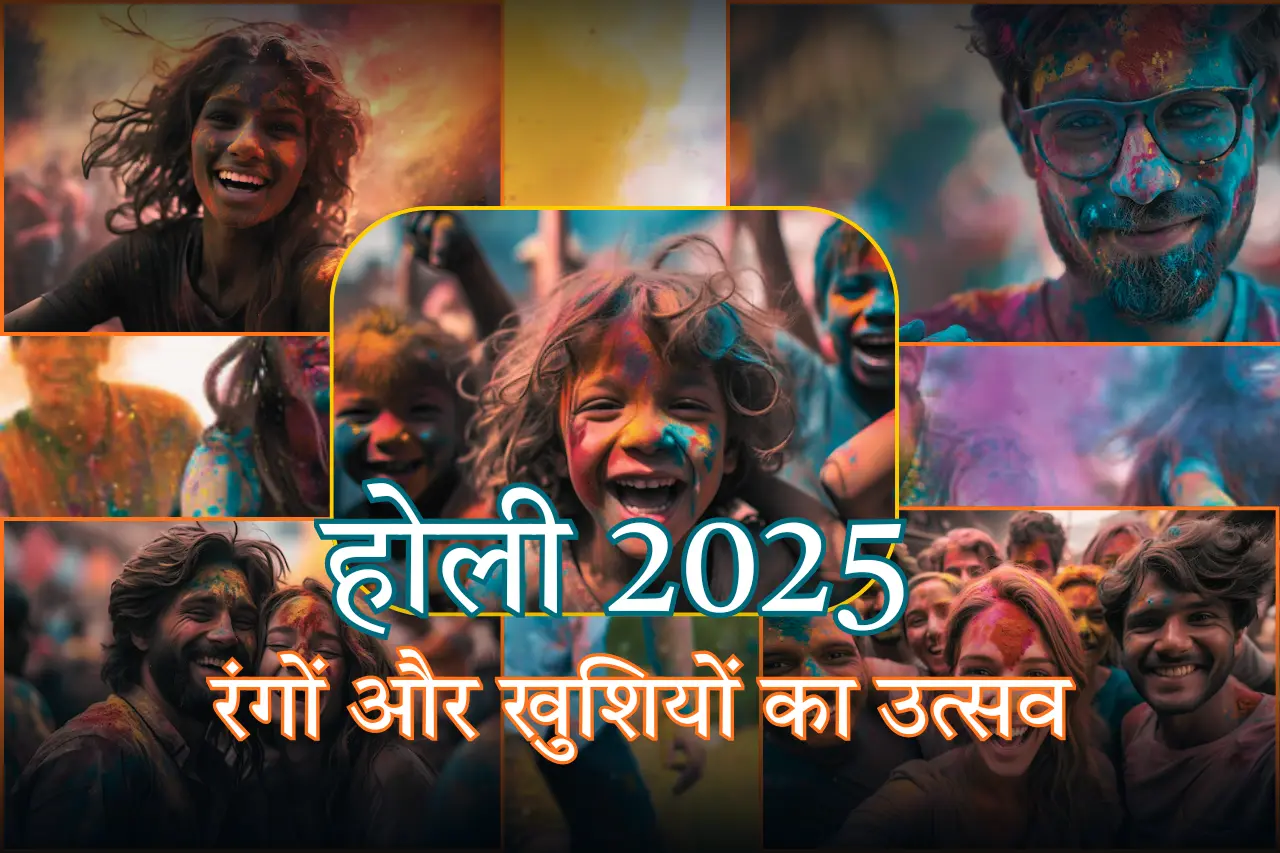 होली 2025 रंगों और खुशियों का उत्सव